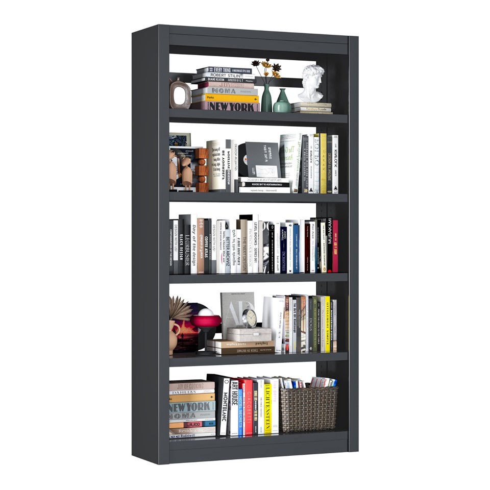 Tall Black Metal Bookshelf manufacturers
